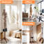 Williamston 8 - Hook Coat Rack, Freestanding Adjustable Solid Wood Coat Rack, Small Space Friendly-623285444
