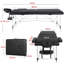 213cm Rectangular Adjustable Folding Table