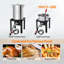 Ensemble de friteuse à dinde 30 pte et friteuse à poisson 10 pte avec cuisinière au propane 55 000 BTU