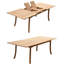 Ensemble de salle à manger 11 pièces teck Kevon-83720706-83720733