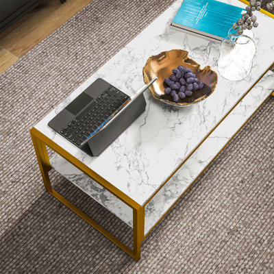 Clida Coffee Table with Storage