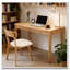 Bureau en bois massif avec tiroirs-1105080530