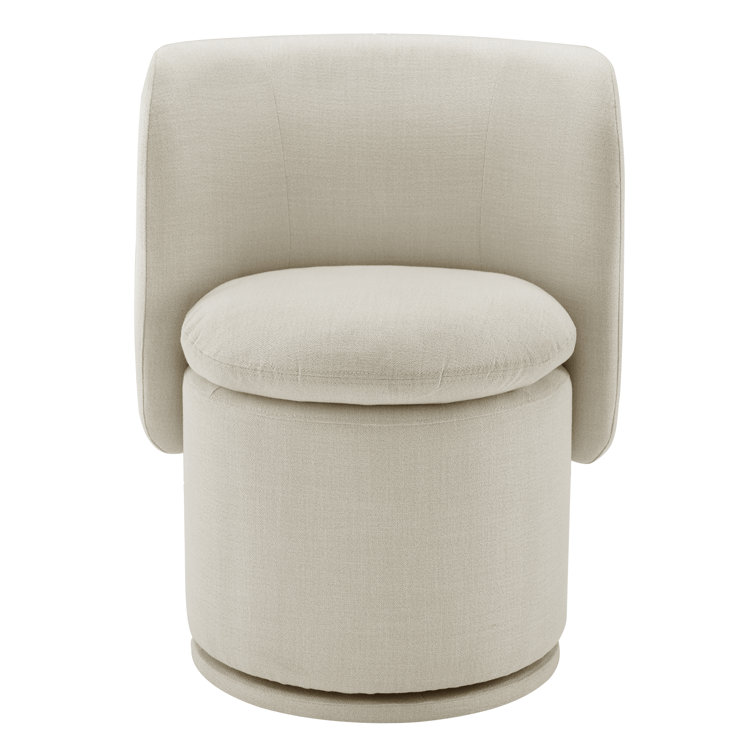 Adrielle Swivel Upholstered Barrel Chair