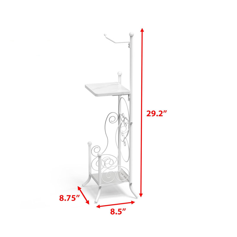 Free Standing Toilet Paper Holder