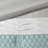 8 Piece Comforter Set Seafoam/Grey Queen