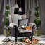 Courtly Check® Red & Gold Rug-50817593