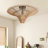 Anzila Rattan Semi Flush Mount-1917491554