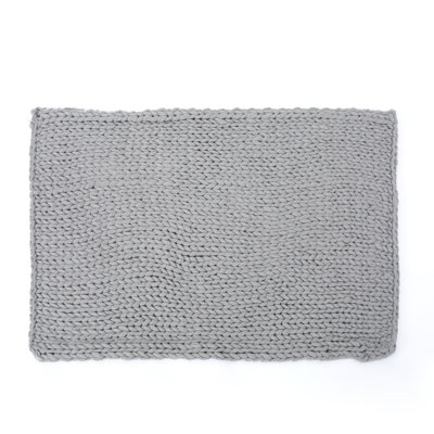 Jeté en tricot épais Chunky