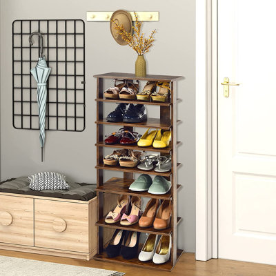 14 Pair Shoe Rack