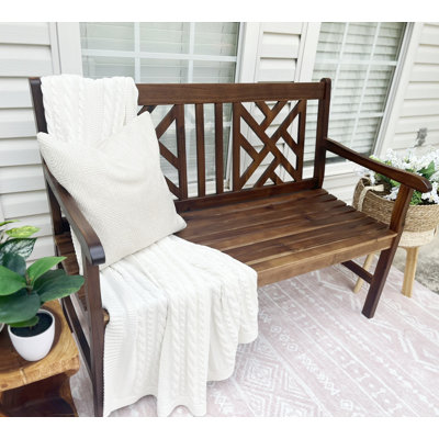 Poplar Outdoor Bench