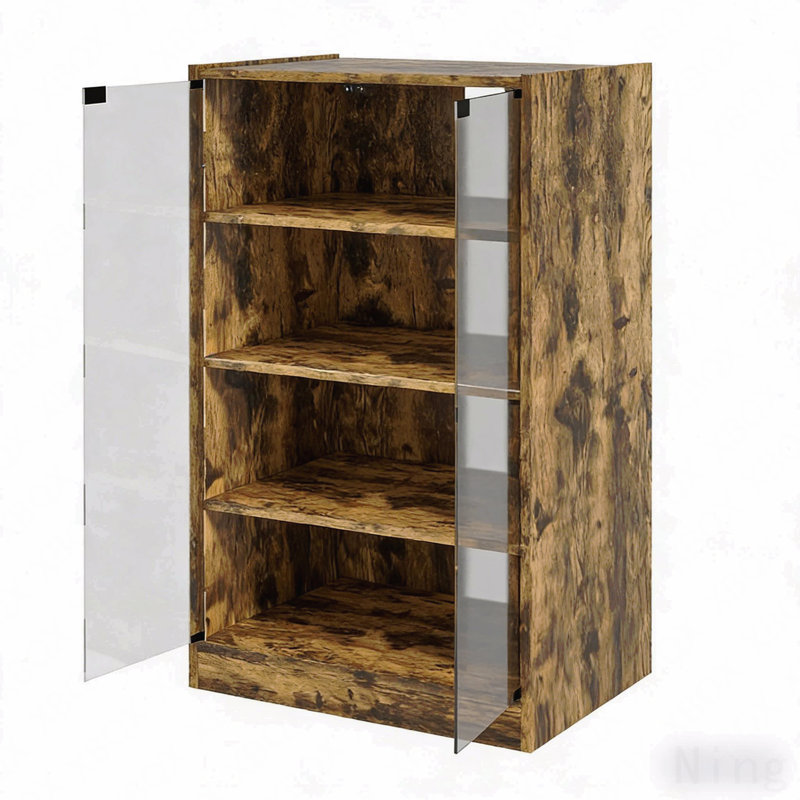 Audio Rack Cabinet, Media Storage Cabinet Modern Media Stand For Audio Equipment Living Room