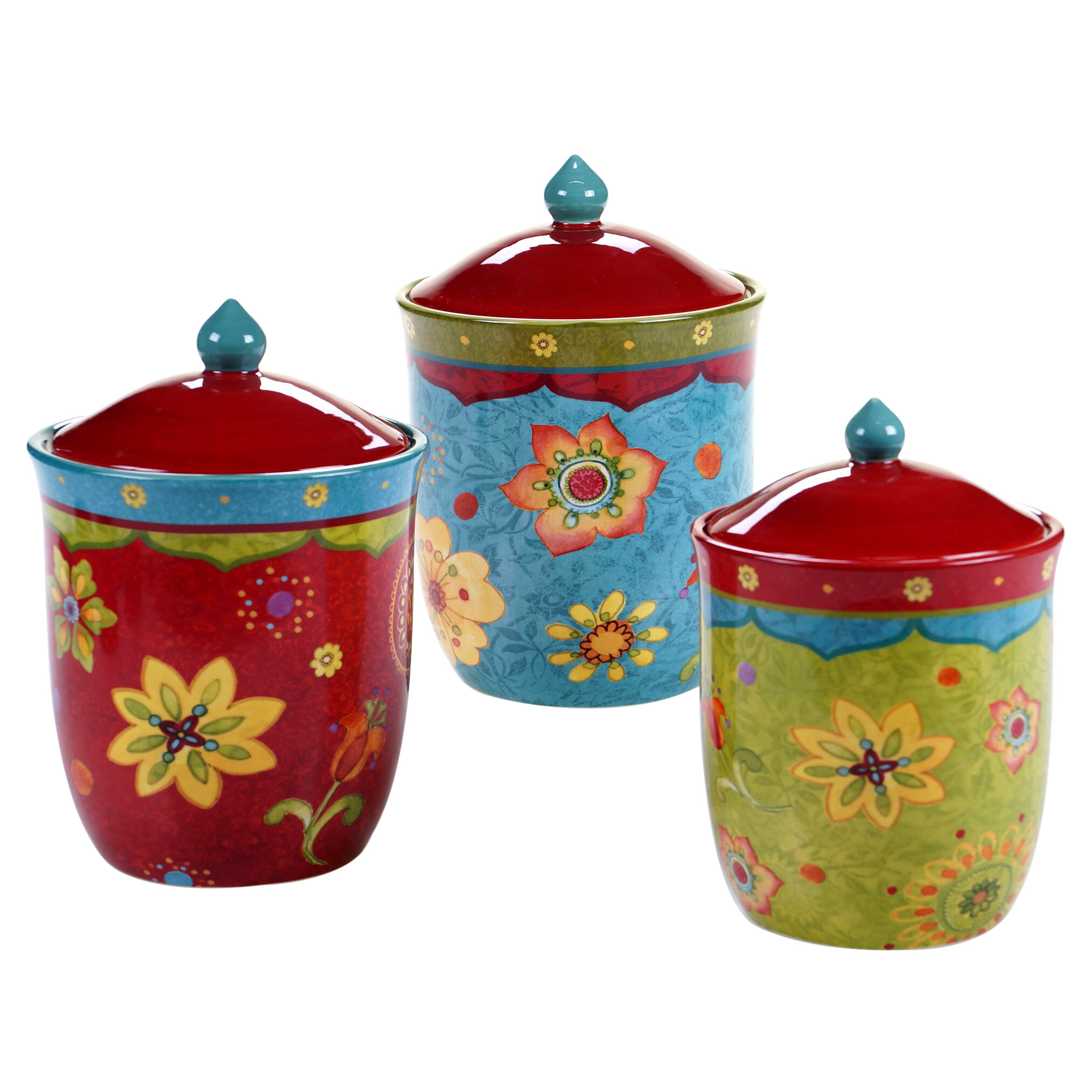 Kelly Clarkson Home 3 Piece Kitchen Canister Set, Wayfair