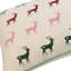 Housse de coussin décoratif en velours de Noël 12 x 20 pouces Renne-105643013