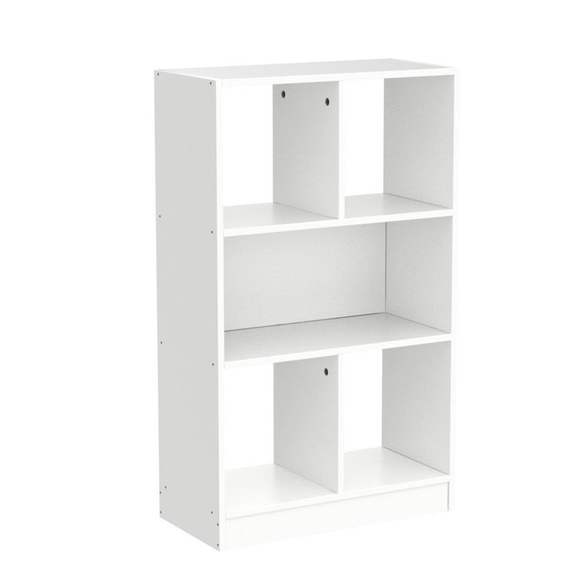 100cm H x 60cm W Cube Bookcase, White