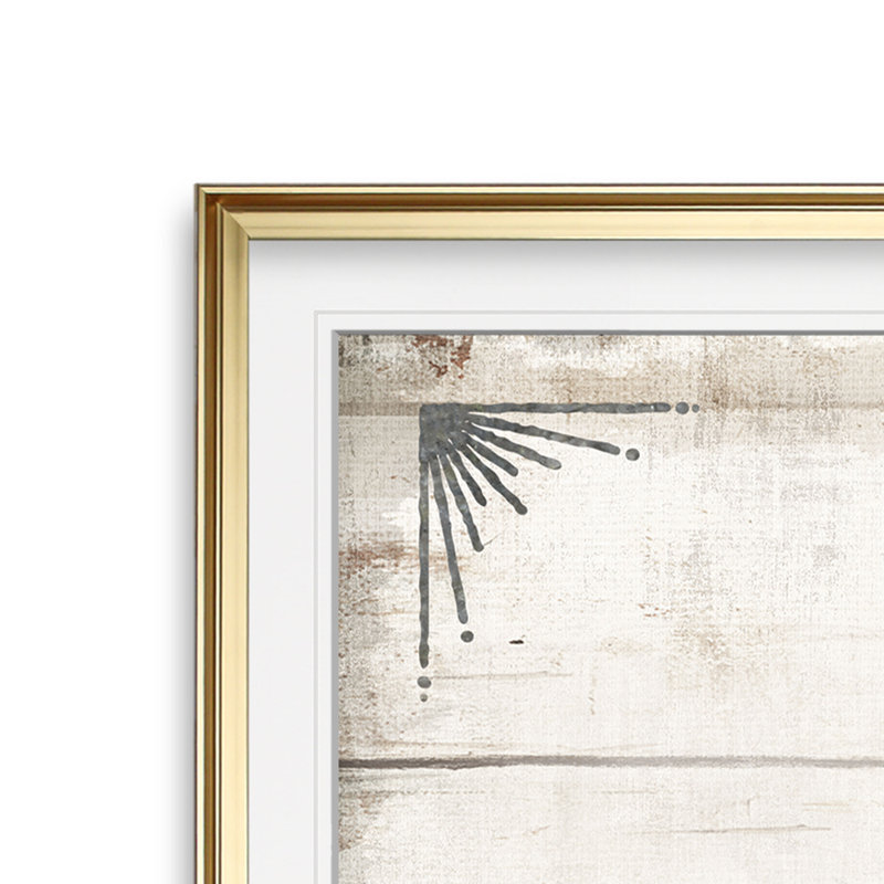 «TP Roll», art textuel, H 23 po x l 23 po x P 1,5 po, Cadre doré