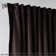 Rideau simple extra long et extra large en velours mat luxueux