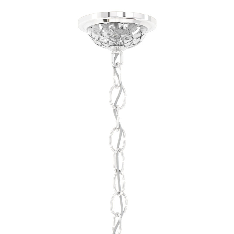 Sterling 7 - Light Chandelier, Clear Spectra Crystal