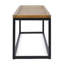 BANC EN BOIS ET MÉTAL JECO INDUSTRIAL