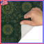 Floral Mandala Pattern Bath Mat-825607932