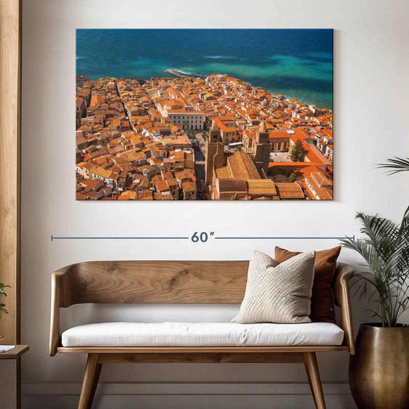Paysage urbain Nicci Cefalu, H 34 po x l 51 po