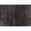 Table basse décorative de salon rectangulaire de 48 po en métal noir stratifié noir contemporain moderne.-1250035036
