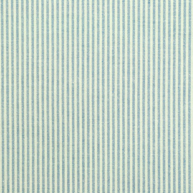 Coussin décoratif rayé Acworth, 26 po x 26 po, Bleu liberté