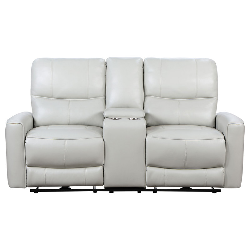 Causeuse inclinable électrique rembourrée, Gris