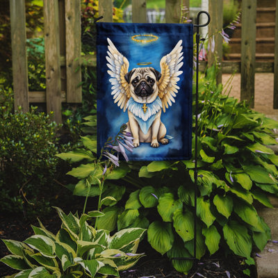Drapeau de jardin Pug My Angel