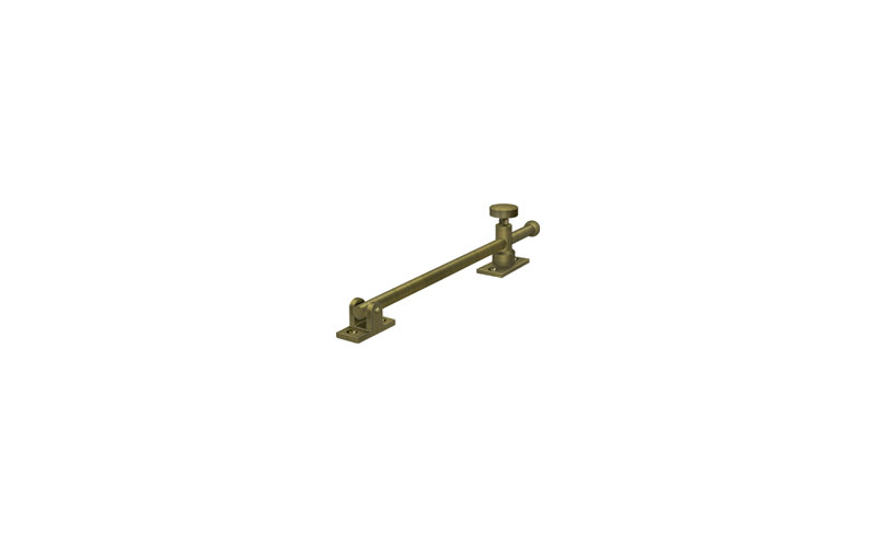 Casement Stay Adjuster, Antique Brass