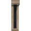 Support lisse en fer de sapin Douglas, l 3 1/2 po x P 16 po x H 19 po, support en fer Douglas-108808302-108807374