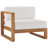 Upland 5-Piece Teak Wood Sectional Sofa Set