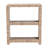 30.00" W x 35.00" H Charies Bohemian Woven Grasscloth Bookshelf