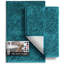 Yasmen Soft Absorbent Chenille Bath Rugs with Non-Slip Backing (Set of 2)-2040465414