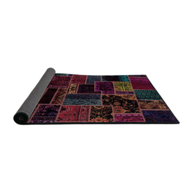 Abstract Indoor Rug, Round 6'