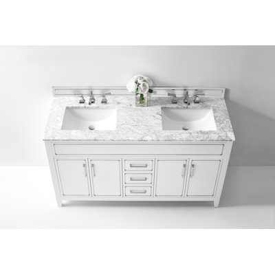 Aspen 60'' W Double Vanity