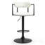 Tabouret de comptoir réglable en hauteur Julchen