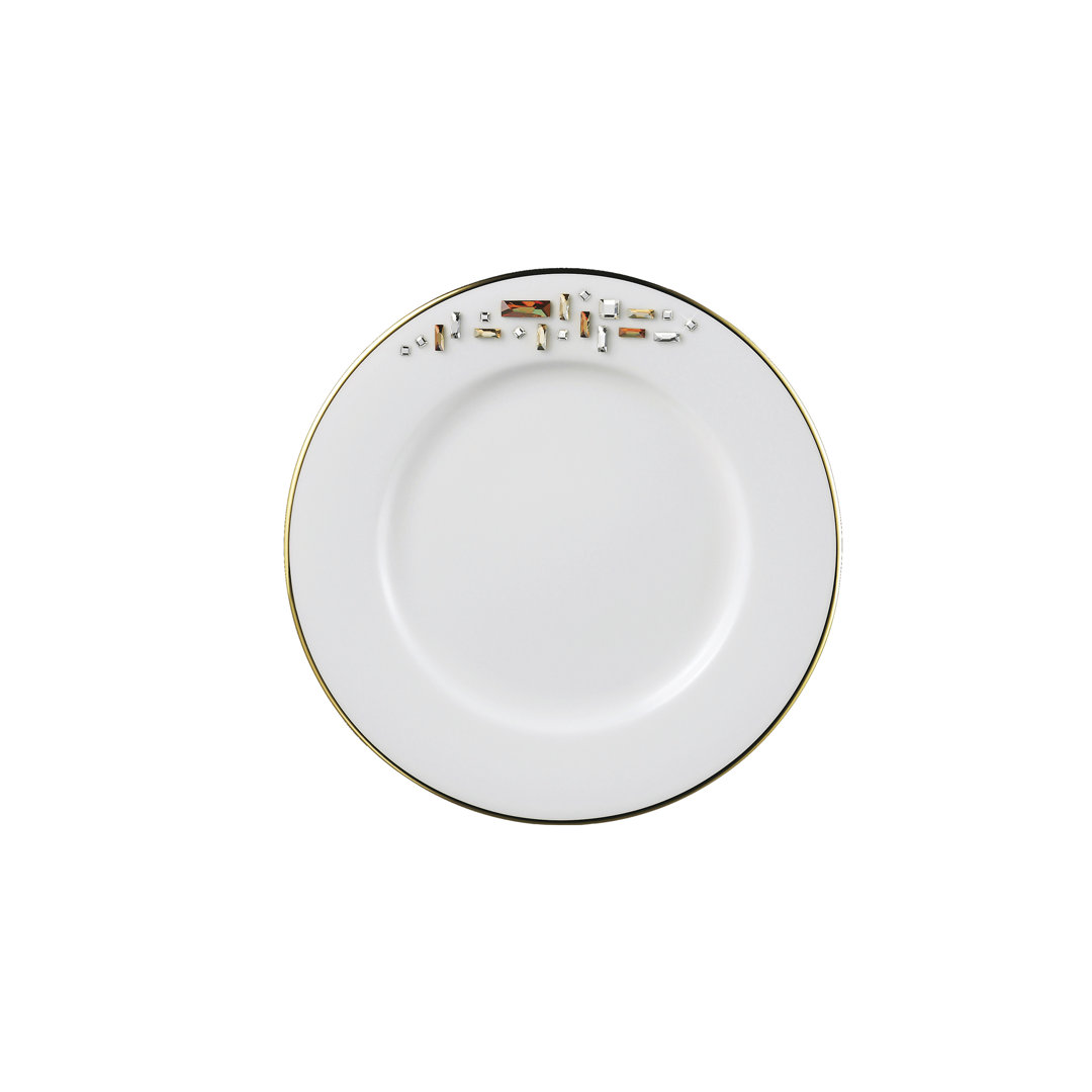 Diana 7'' Handmade Bone China Appetizer Plate Prouna