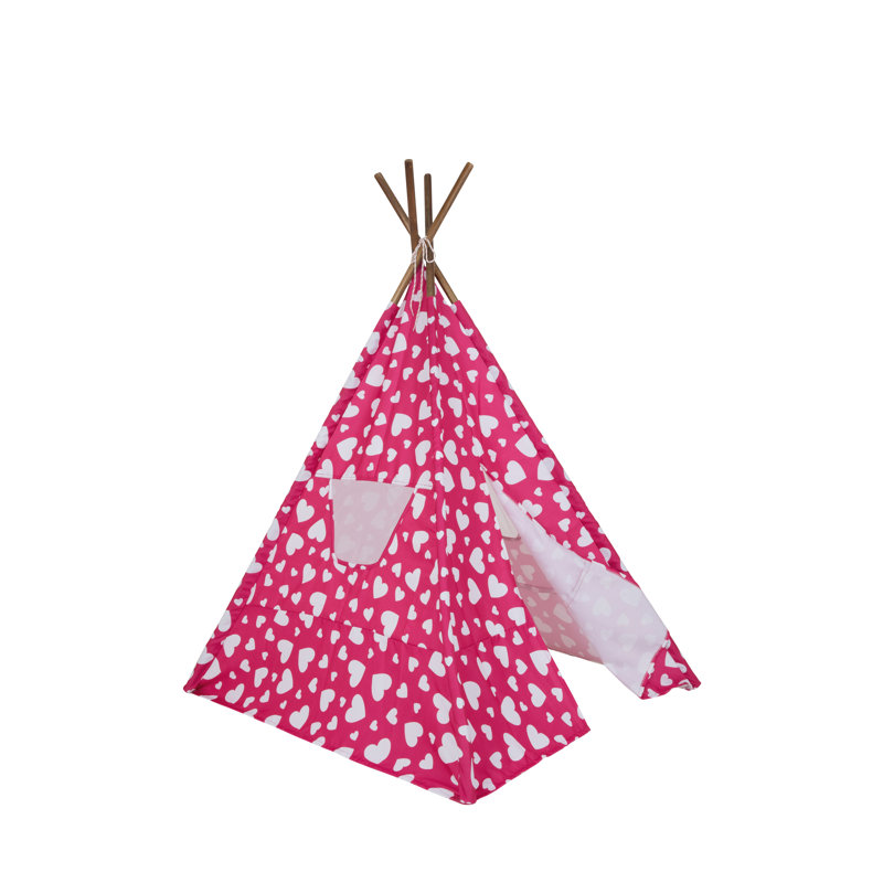 Freeport Park 119cm W x 119cm D Indoor / Outdoor Polyester Triangular Play Tent
