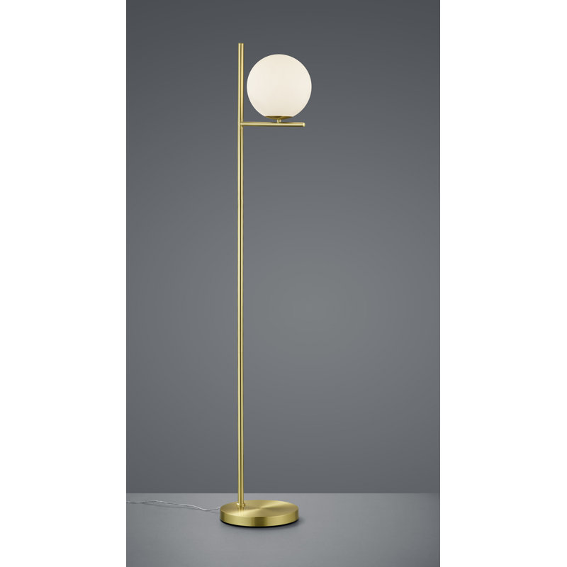 Oavia 150cm Novelty Floor Lamp, Brass Matte