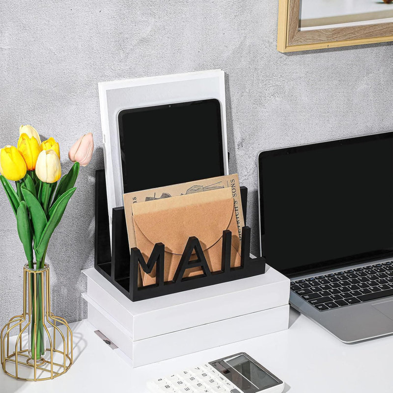 Wood Desk Organiser
