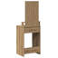 MDF Wood 50 X 41 X 140 Cm Mirror Vanity Table-1082734734