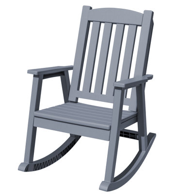 Plastic Rocking Chairs For Outdoor Use, Perfect For Porch, Patio, And Yard