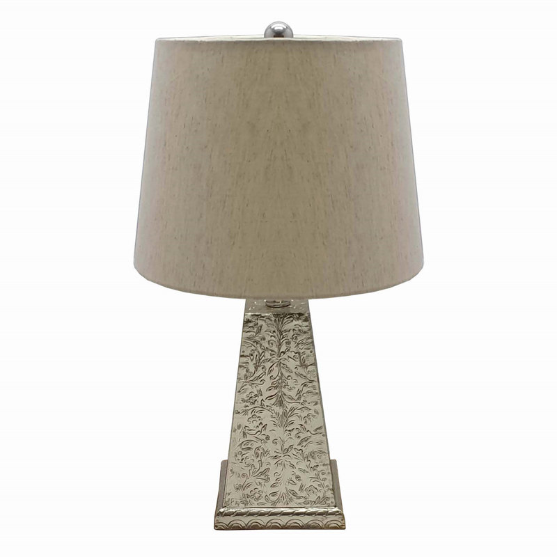 Lampe de table grise 15 po Khader