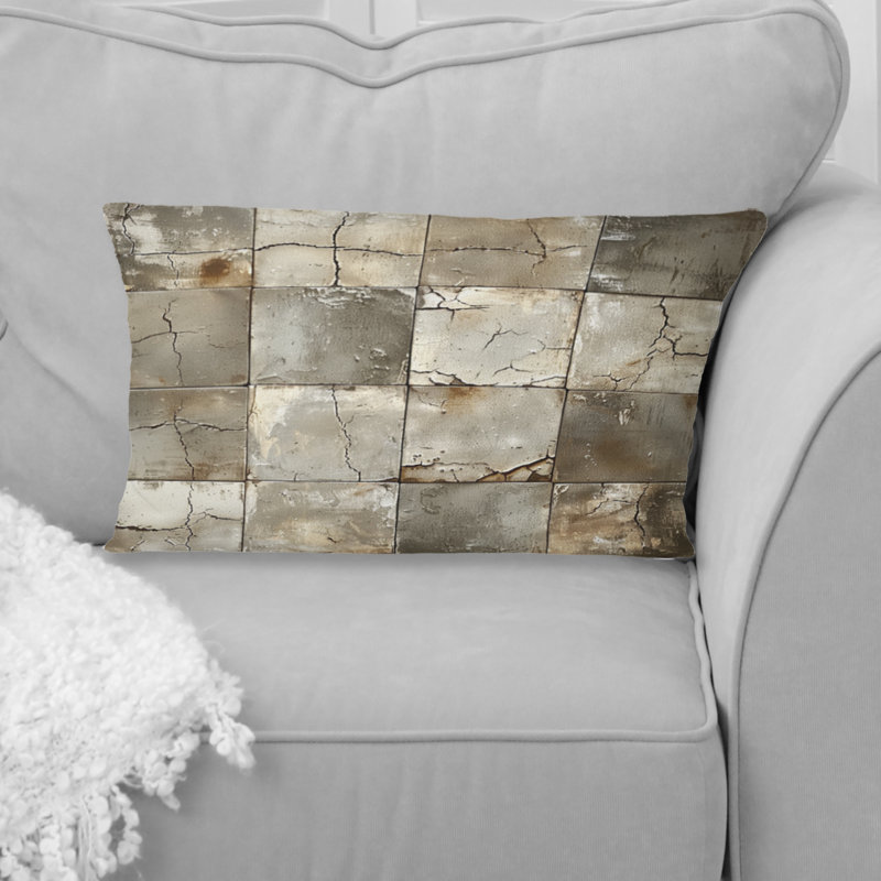 Coussin lombaire gris