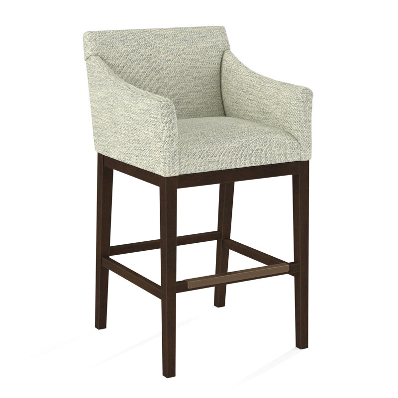 Upholstered Stool, 61698-88, Nutmeg