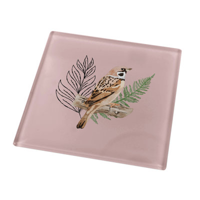 Glass Square 1 Piece Coaster