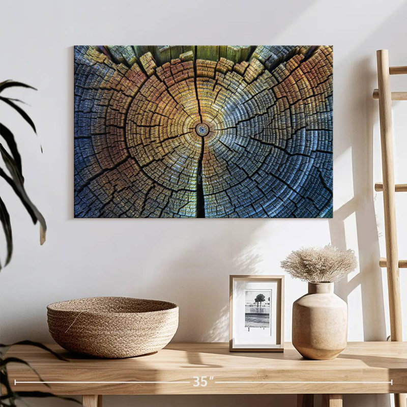 Tree Trunk Pattern, 16" H x 24" W