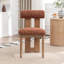 Chaise rembourrée en bois massif Morral-87674723