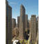 New York, GE, bâtiment de nuit-615748881