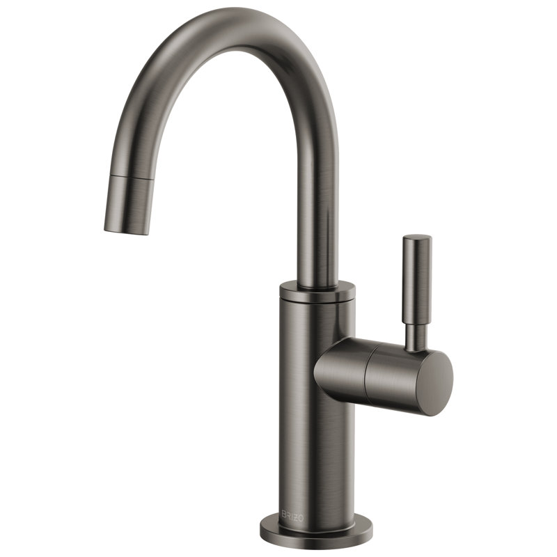 Beverage Faucet with Arc Spout, Luxe Steel